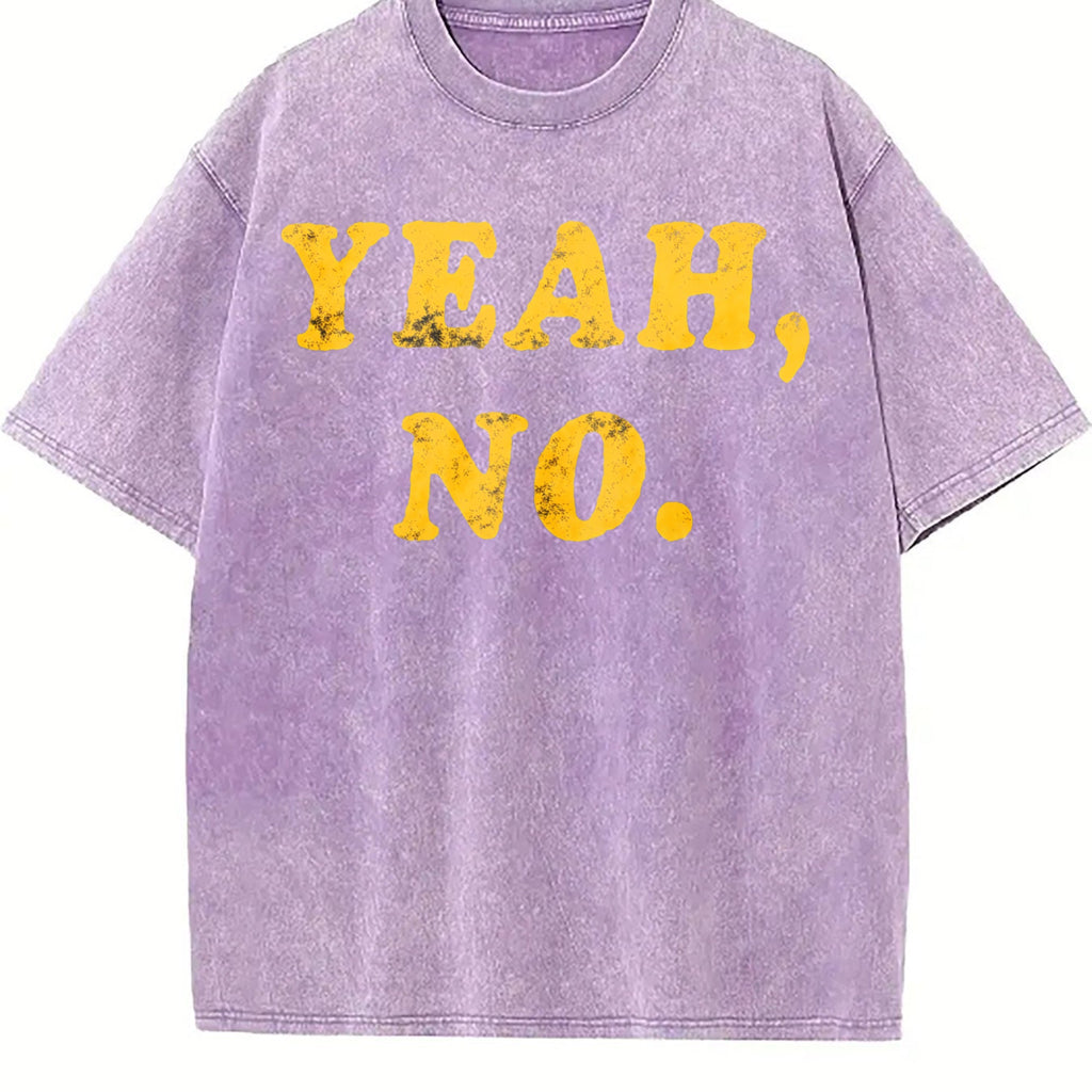 Yeah No Funny Hilarious Expression Novelty Cute Vintage product image 6