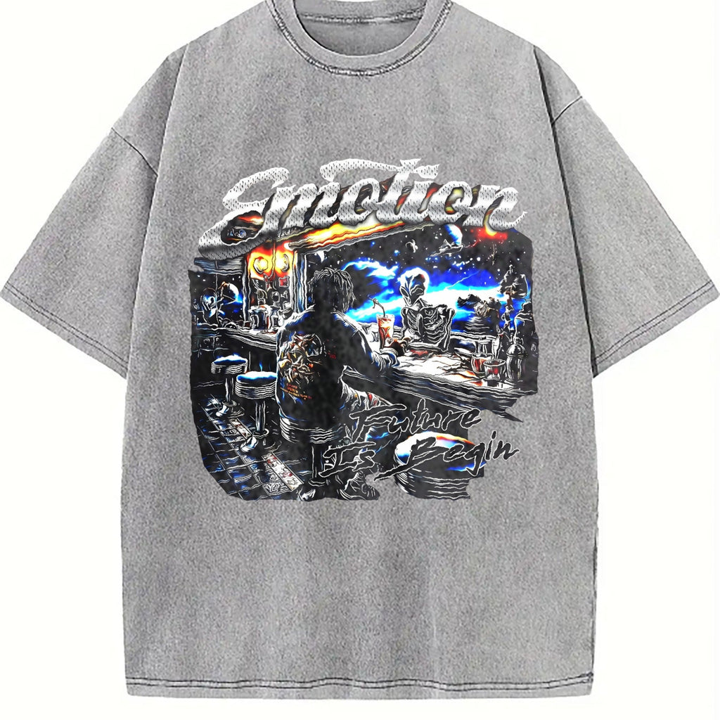 Emotion Future Begin Alien Skeleton Bar Vintage Washed product image 5