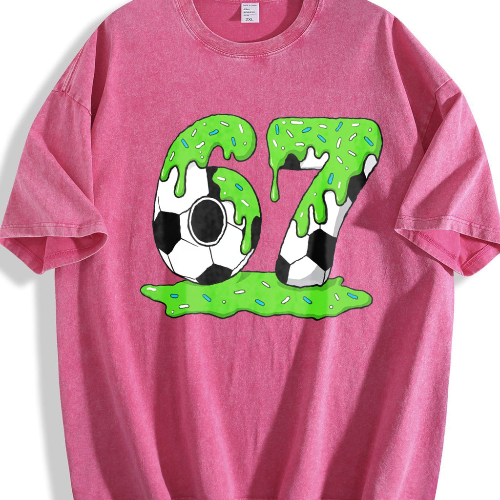 Global Soccer Fan Vintage Washed T-Shirt product image 7