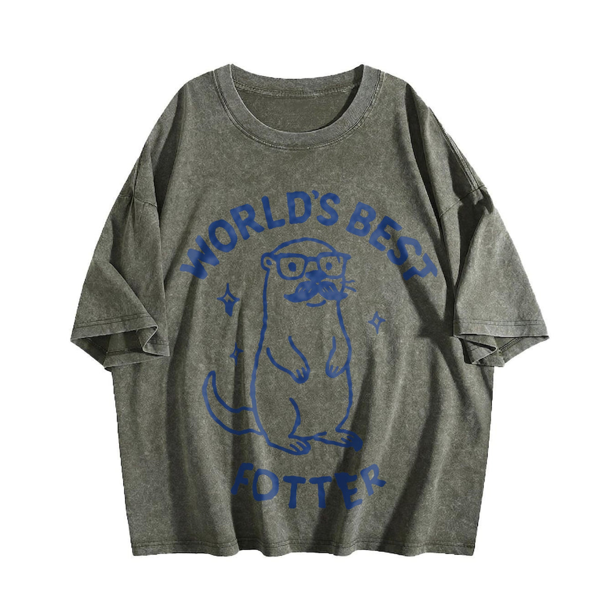 World's Best Fotter Vintage Washed T-Shirt product image 4