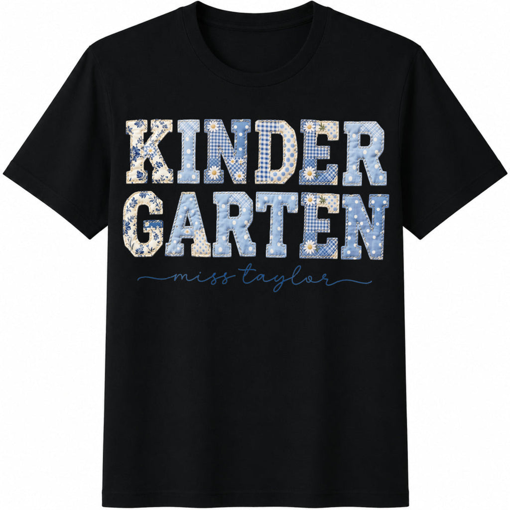 Kindergarten Teacher First Day Kinder Matching Group Floral product image 1