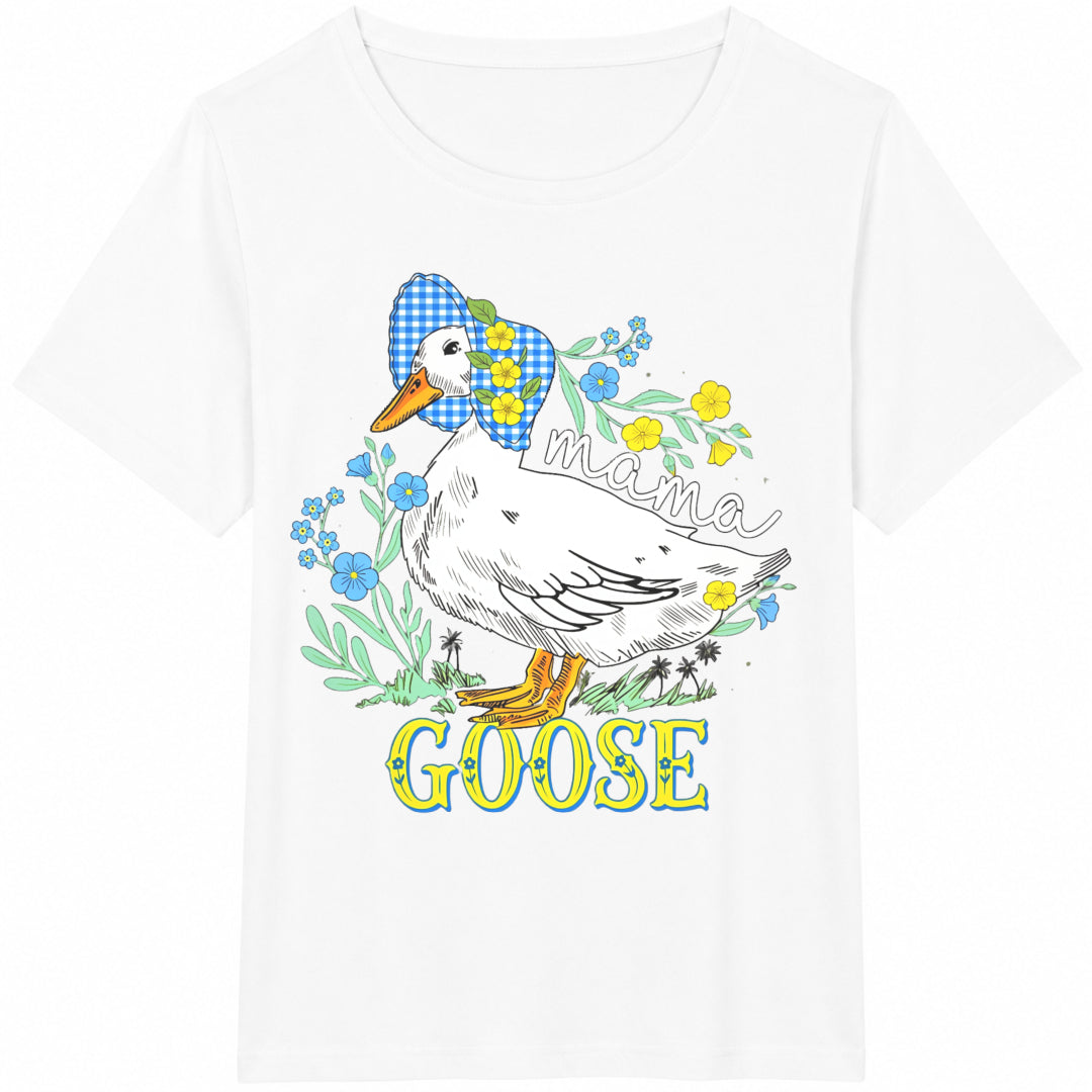 One Silly Goose Mom Cotton T-Shirt product image 2