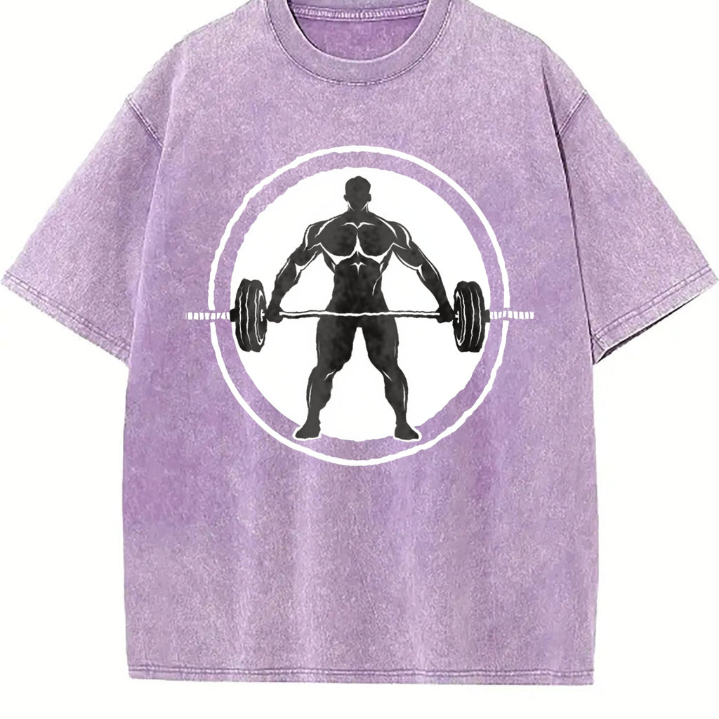 Gym Motivation Vintage Washed T-Shirt product image 6