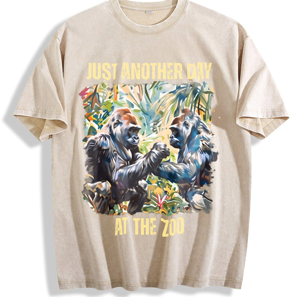 Just Another Day At The Zoo Vintage Washed T-Shirt product image 1