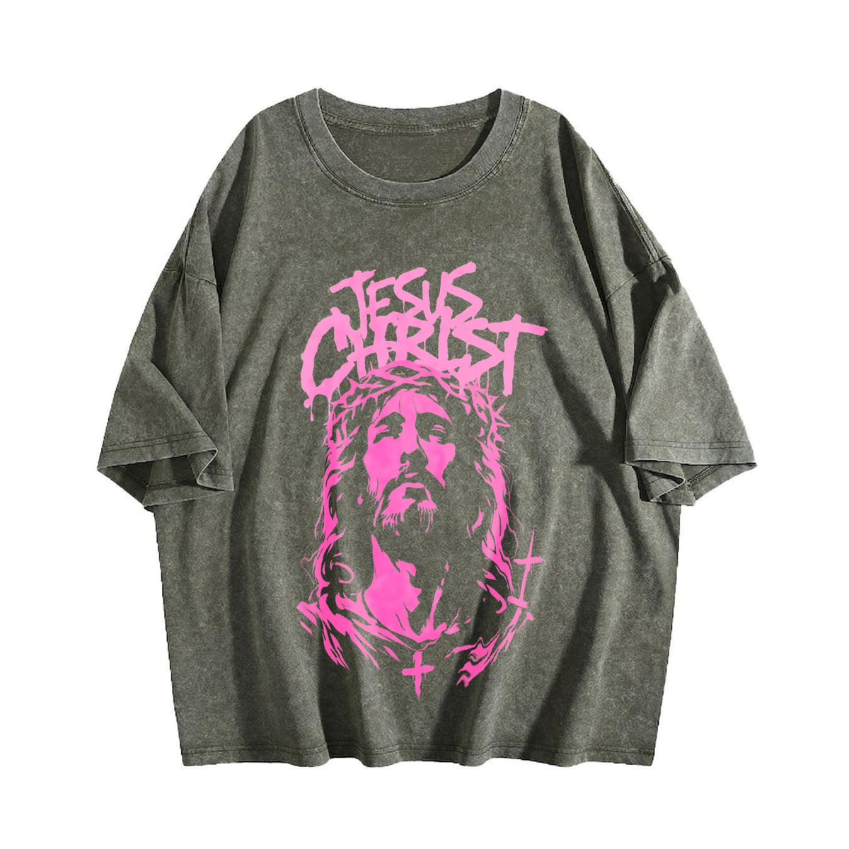 Jesus Christ Bold Christian Faith Crown Of Thorns Vintage product image 4