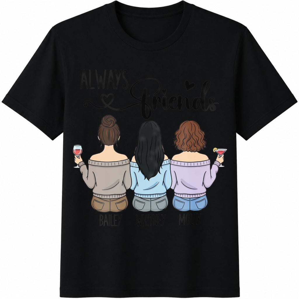 Always Friends Cotton T-Shirt product image 1