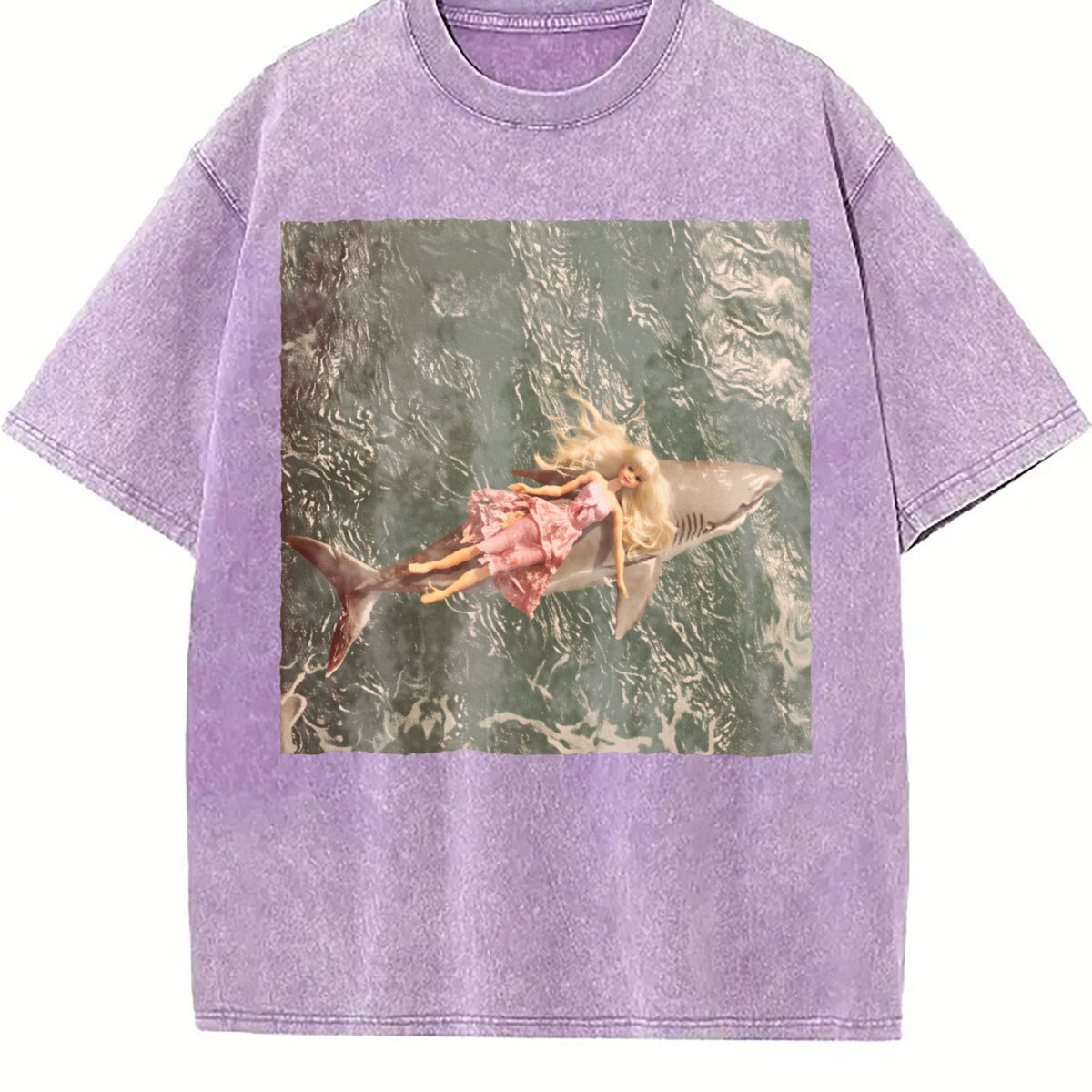 Doll Resting in a Tree Vintage Washed T-Shirt product image 6