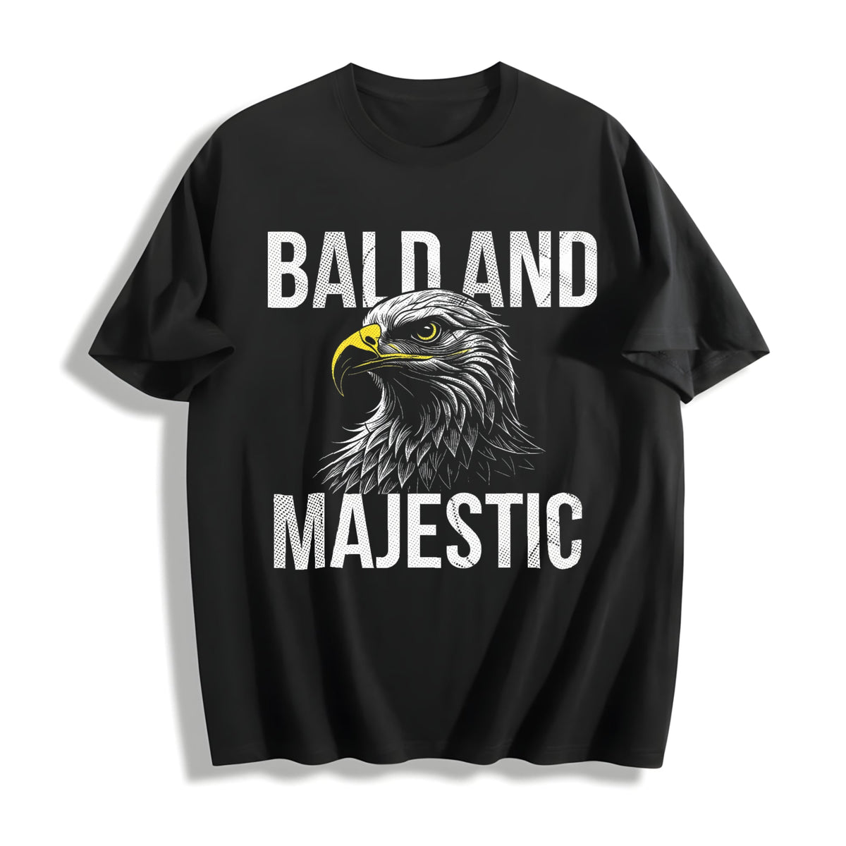 Funny Bald And Majestic Sarcastic Eagle Novelty For Cool product image 1