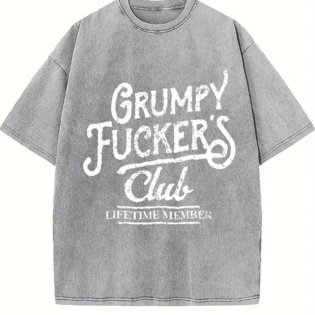 Funny Grumpy F Ckers Club Sarcastic Novelty For Vintage product image 5