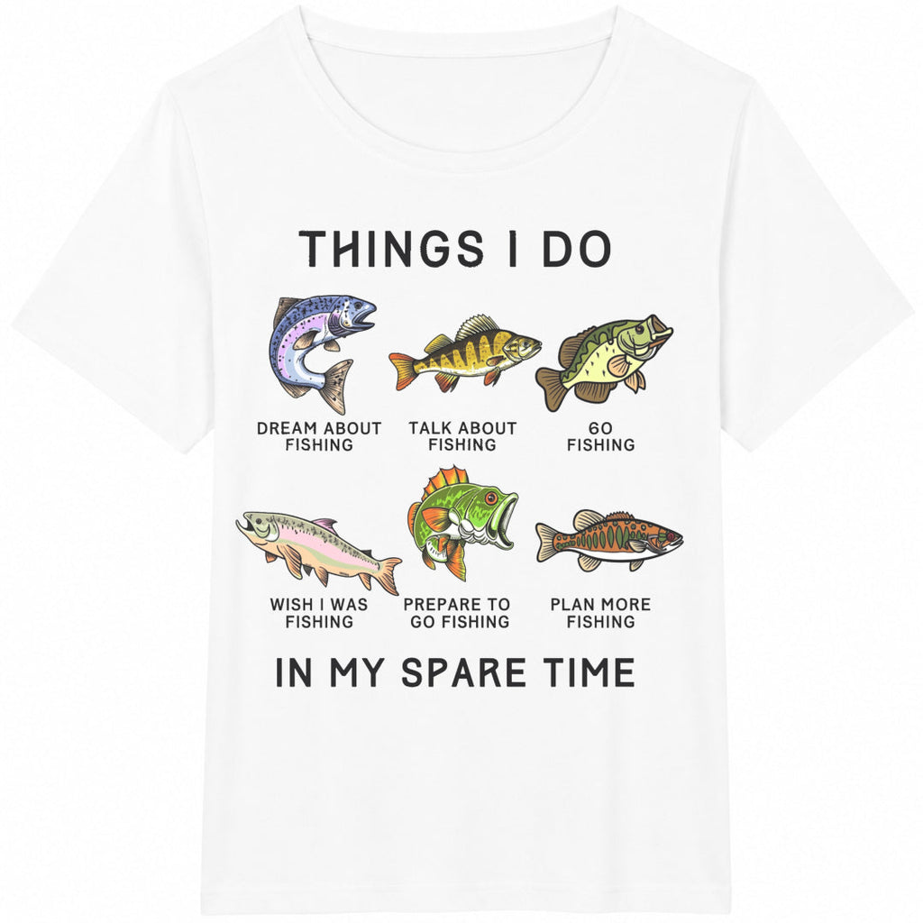 Funny Fishing Cotton T-Shirt product image 2