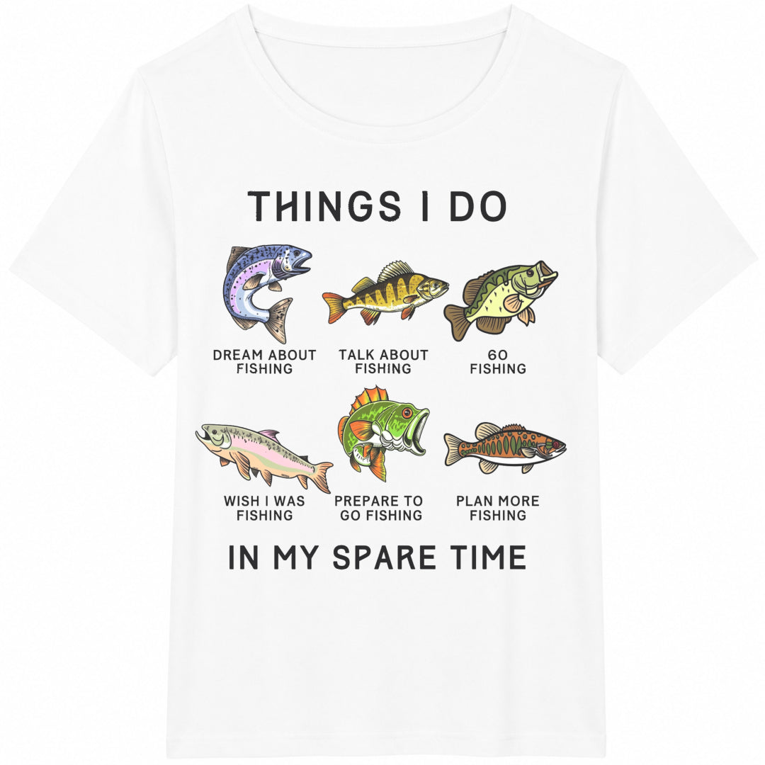Funny Fishing Cotton T-Shirt product image 2