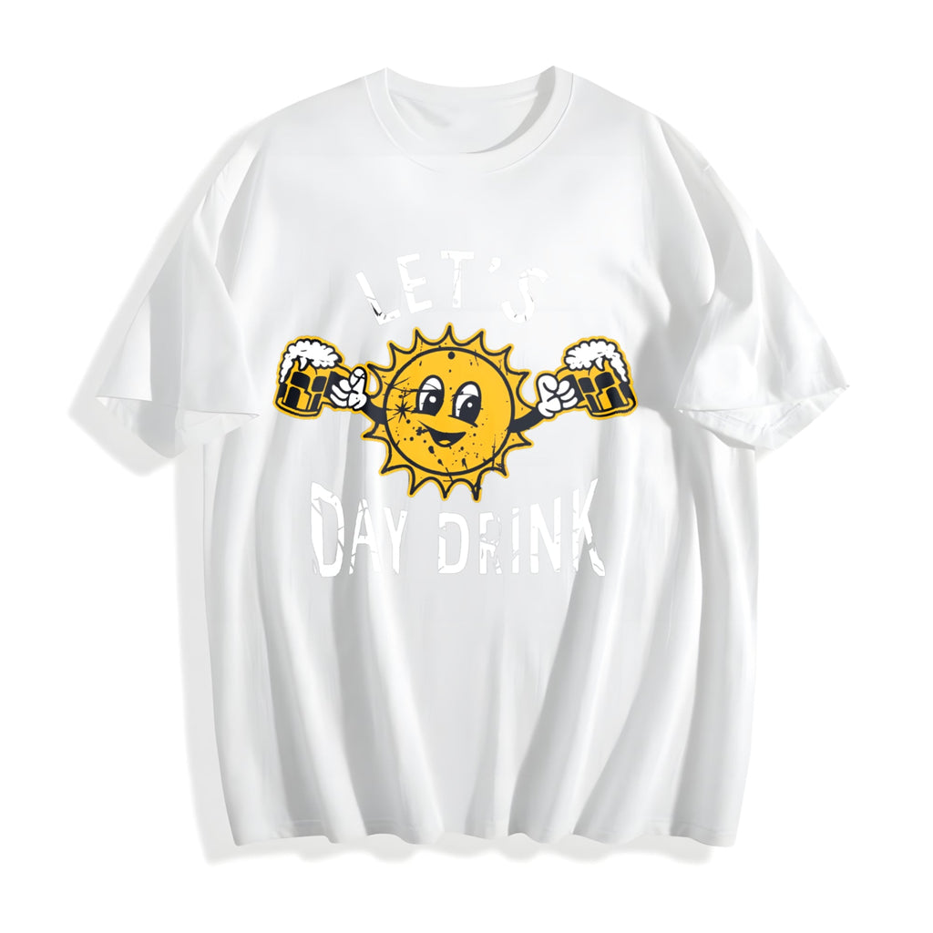 Lets Day Drink Funny Drunken Sunny Booze Drinking For product image 2