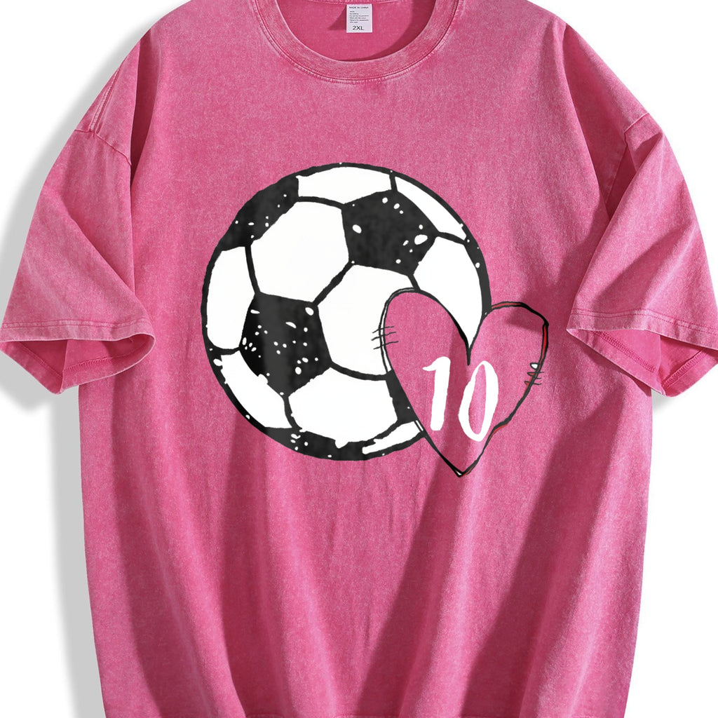 Global Soccer Fan Vintage Washed T-Shirt product image 7