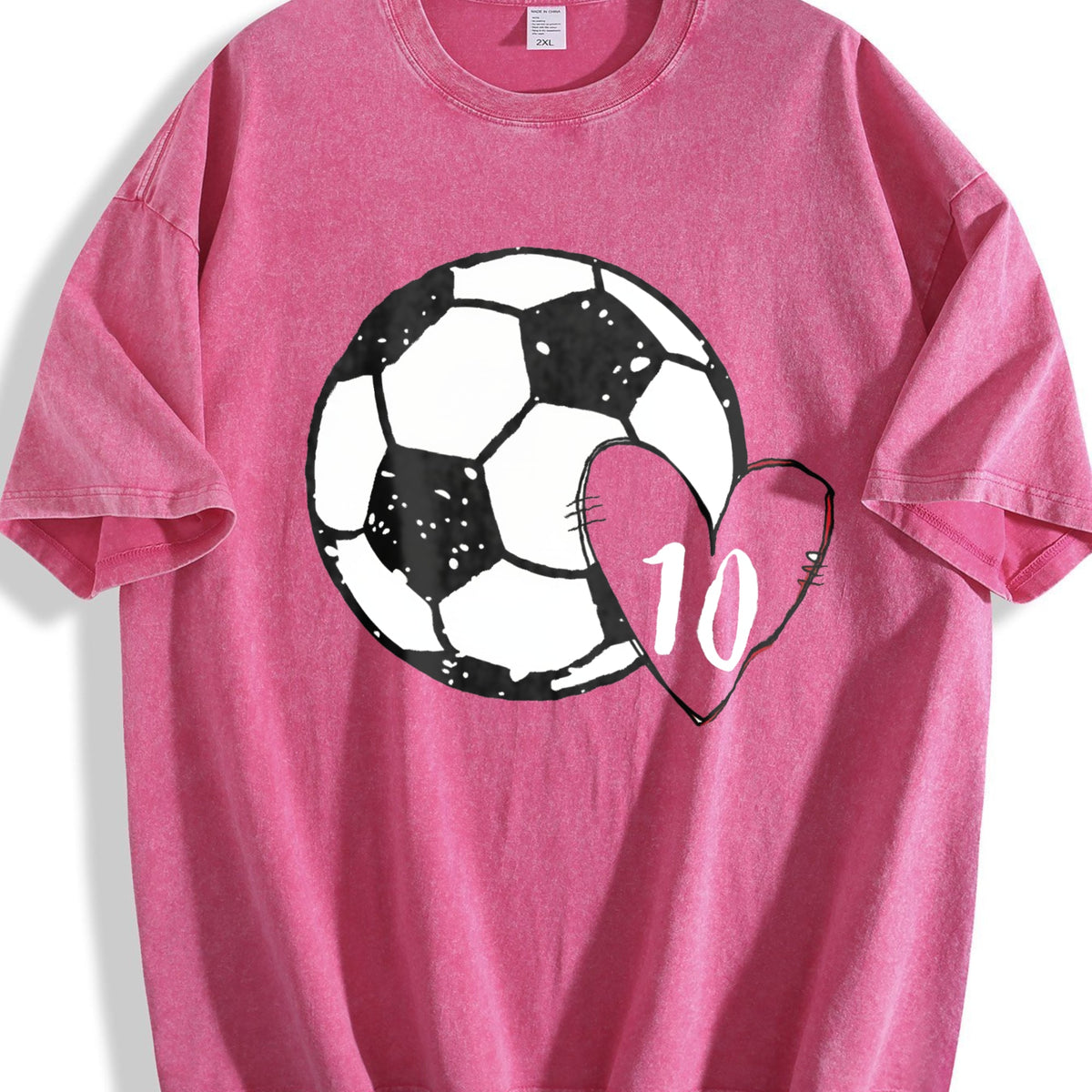 Global Soccer Fan Vintage Washed T-Shirt product image 7