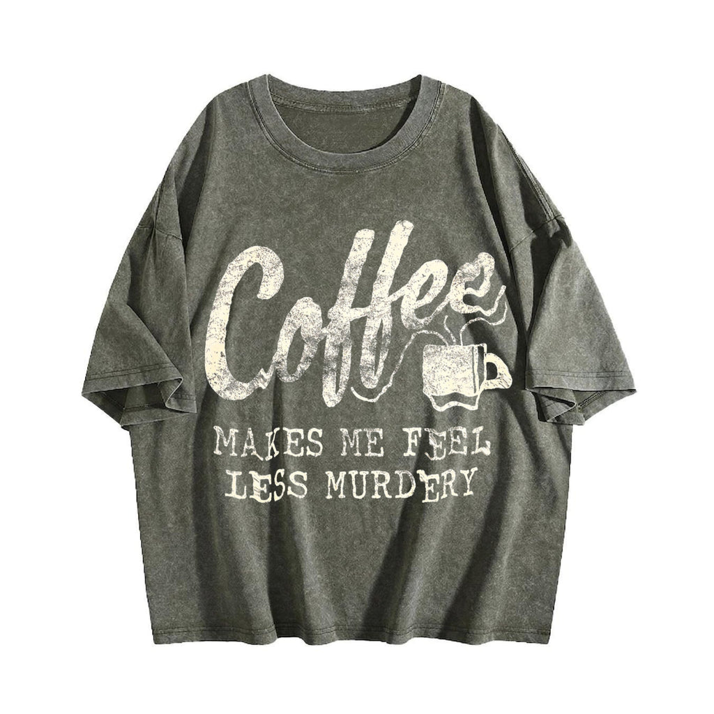 Funny - Coffee Murdery And More Sarcastic For Cool Vintage product image 4