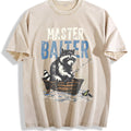 Master Baiter Raccoon Fishing Vintage Washed T-Shirt product image 1