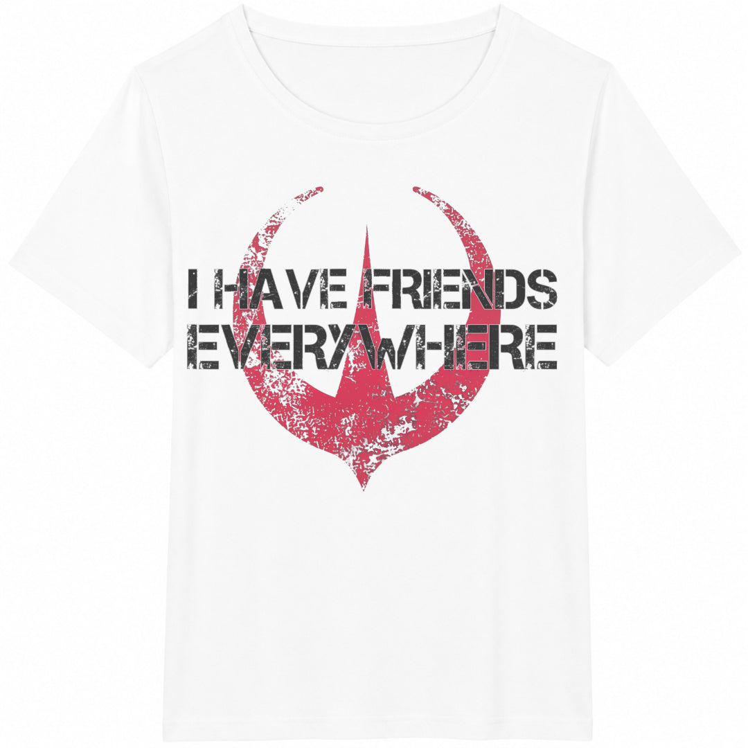 I Have Friends Everywhere Cotton T-Shirt product image 2
