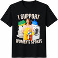 I Support Sports Cotton T-Shirt product image 1