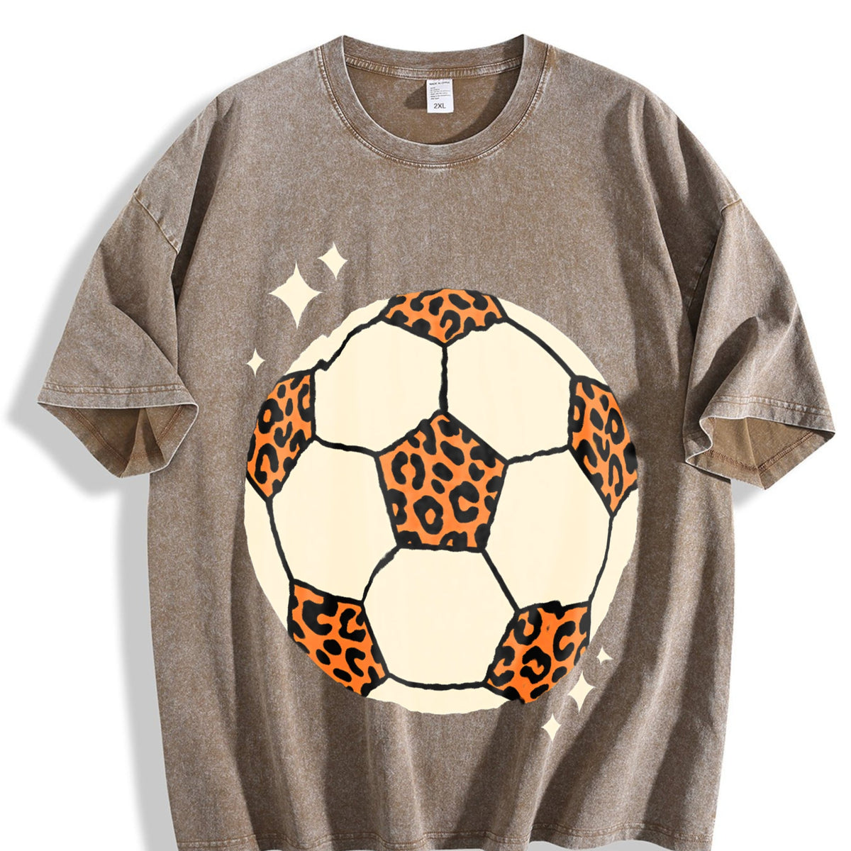 Global Soccer Fan Vintage Washed T-Shirt product image 3