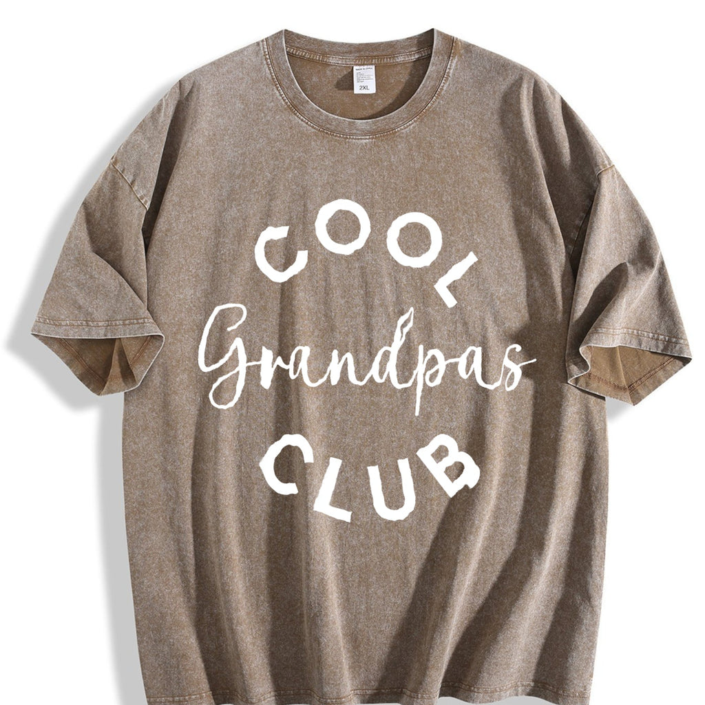 Cool Grandpas Club Vintage Washed T-Shirt product image 3