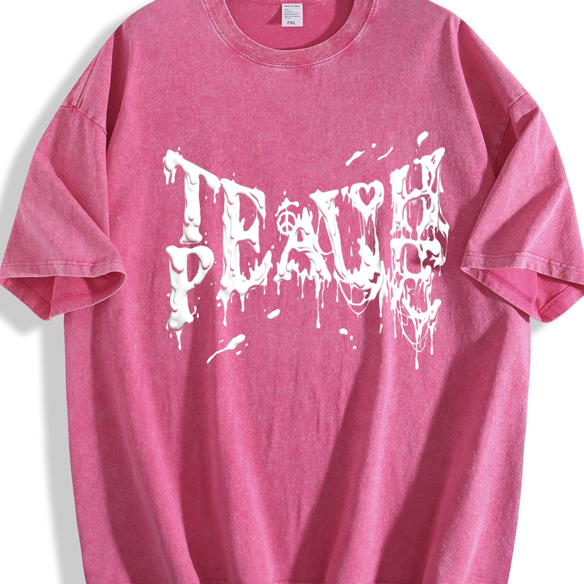 Teach Peace 100 Y2K Boxy Aesthetic Summer Vibes Vintage product image 7