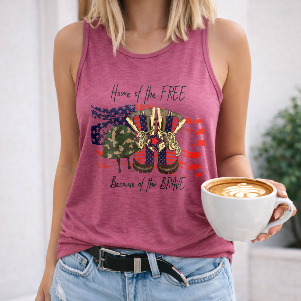 Home Of The Free Women's Tank Top