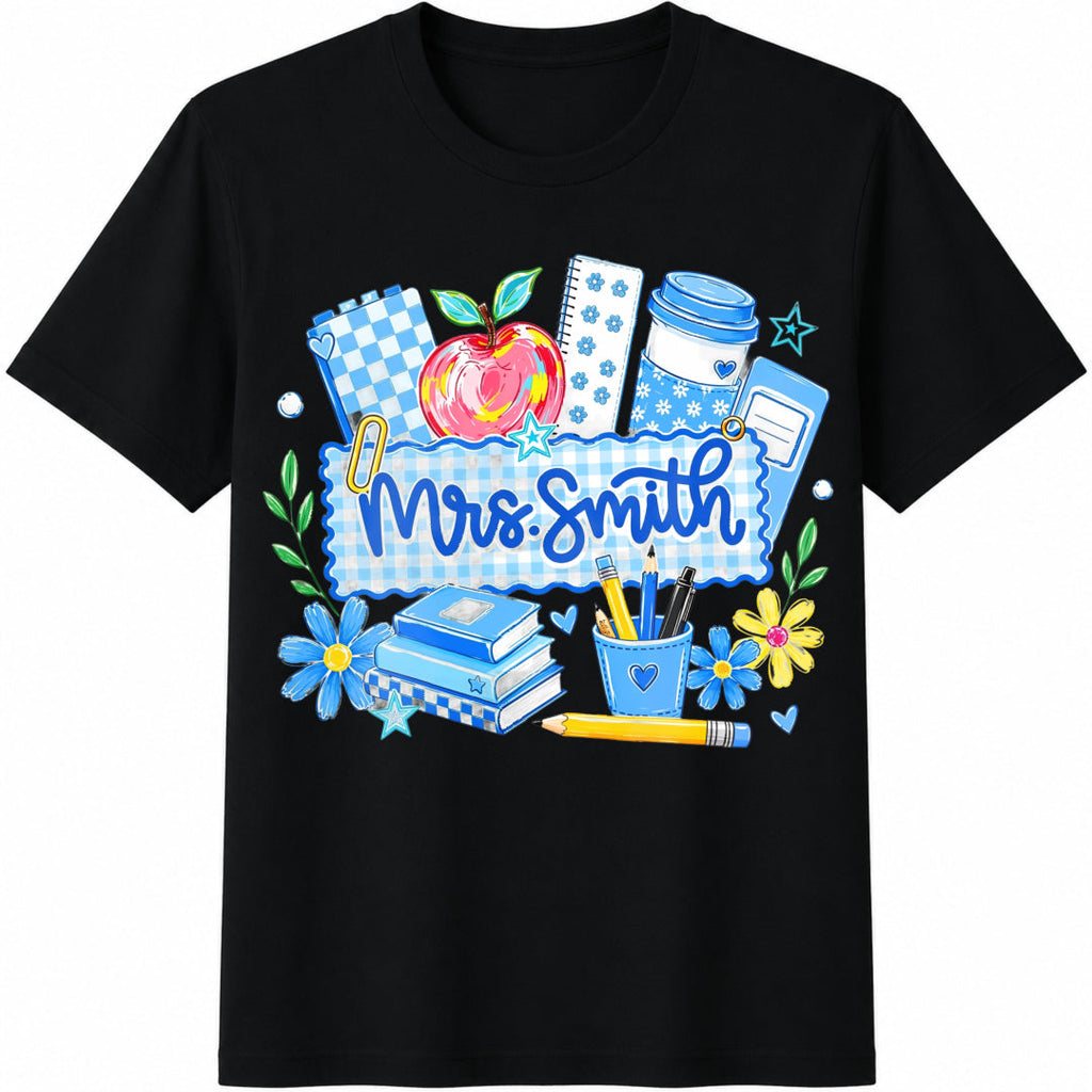 Teacher Name Cotton T-Shirt product image 1