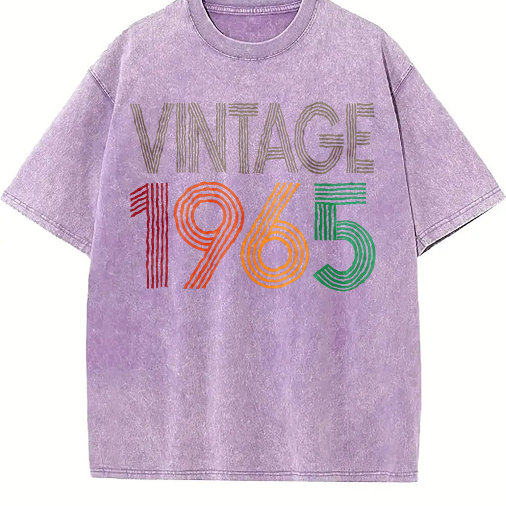 61st Birthday Vintage Washed T-Shirt product image 6