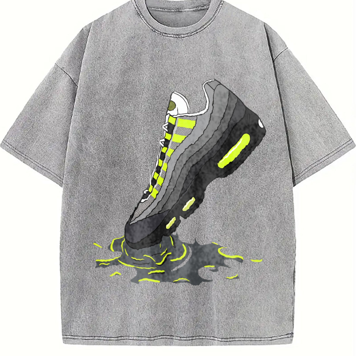 Am 95 Big Bubble Neon Yellow Black Cool Grey 2026 Og product image 5