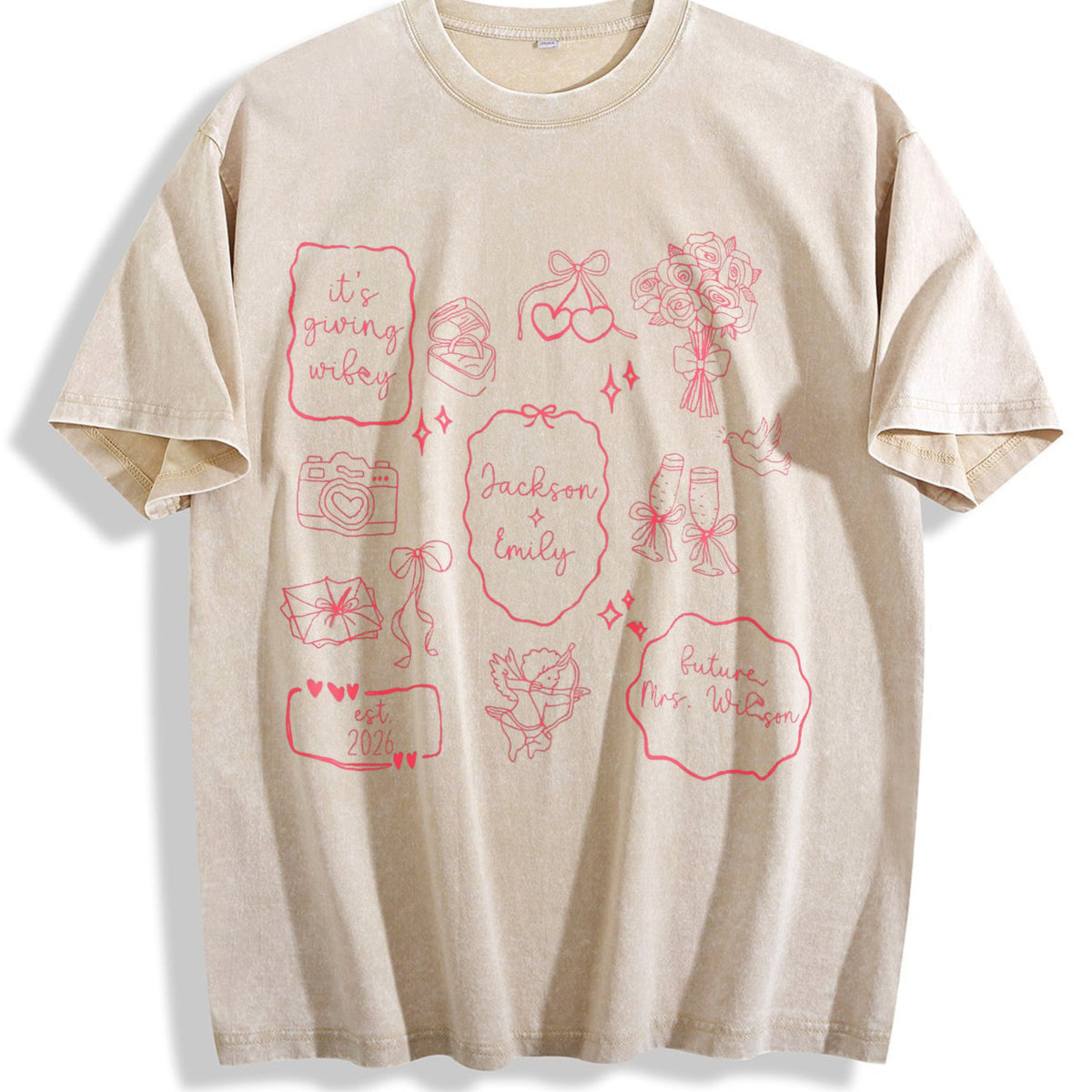 Future Mrs Vintage Washed T-Shirt product image 1