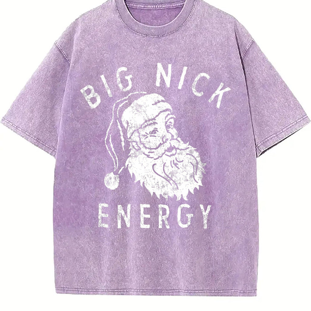Big Nick Energy Funny Xmas Fat Santa Claus Saint Vintage product image 6