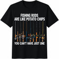Funny Fishing Rods - Fisherman Cotton T-Shirt product image 1