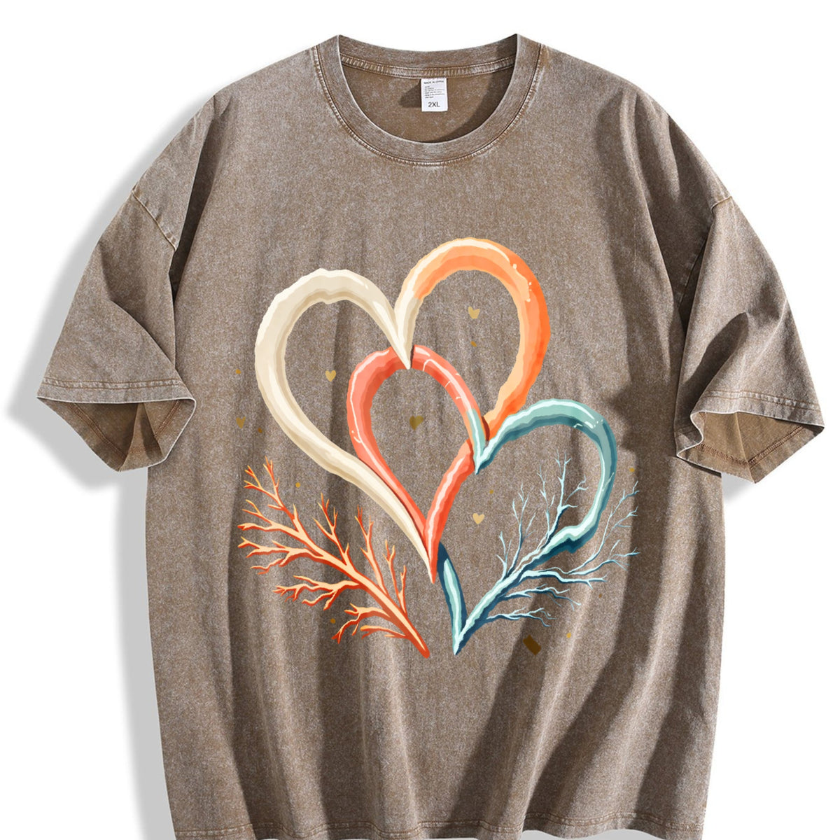 Revival Enthusiast With Hand-drawn Interlocking Hearts product image 3
