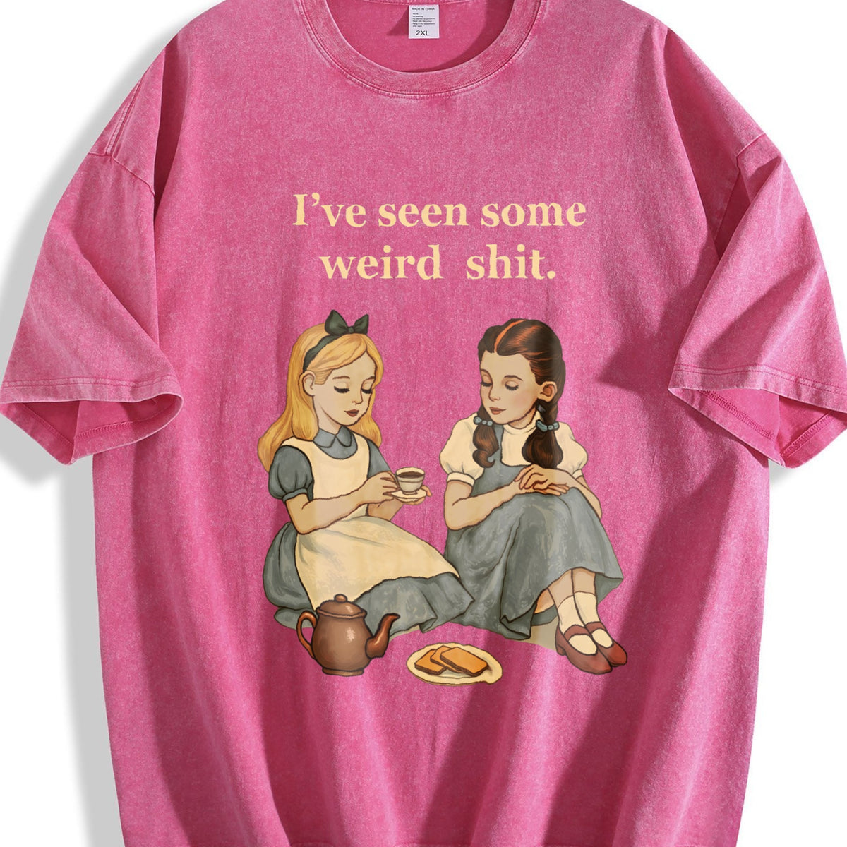 Sarcastic Humor Vintage Washed T-Shirt product image 7