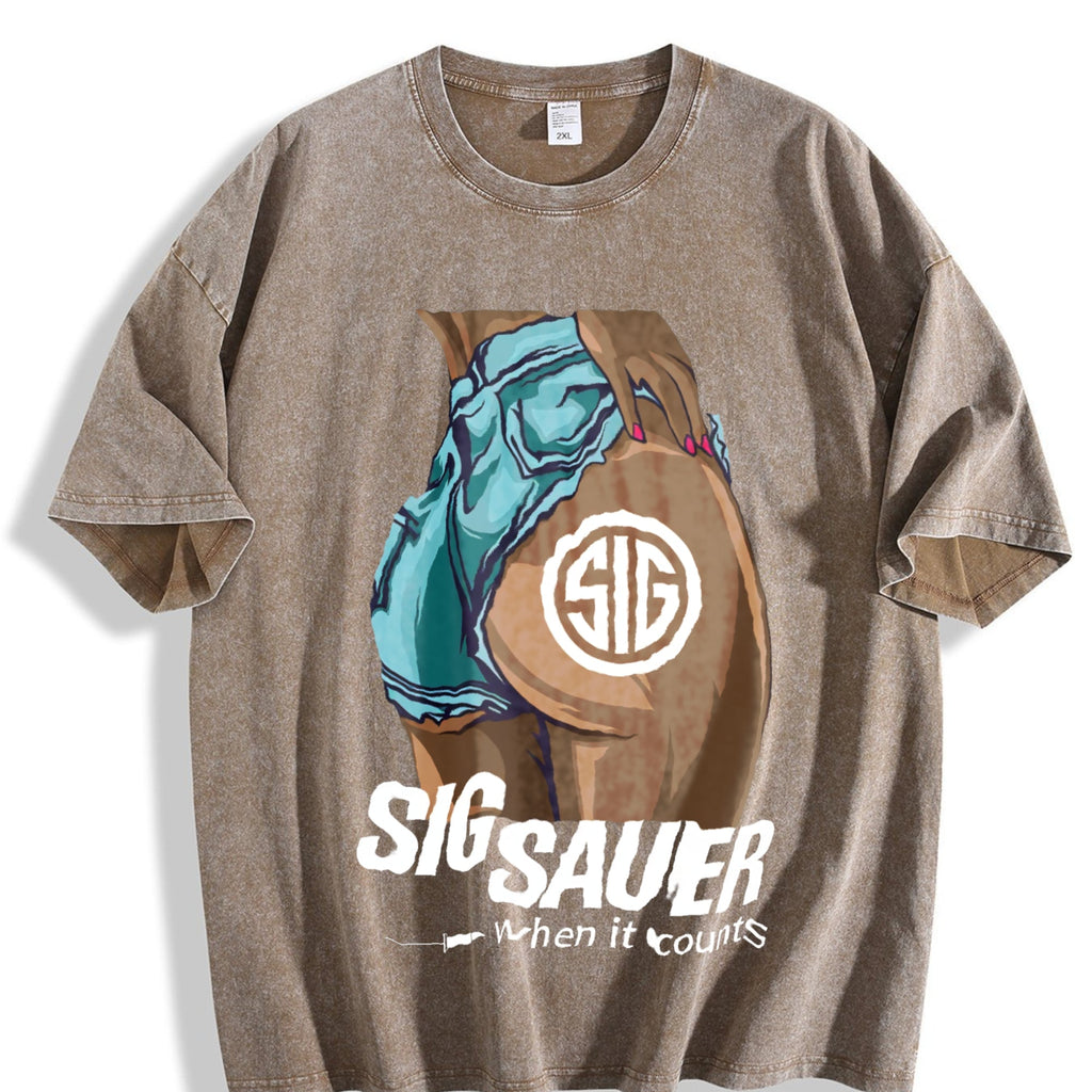 Sig Sauer Tactical Lifestyle Vintage Washed T-Shirt product image 3