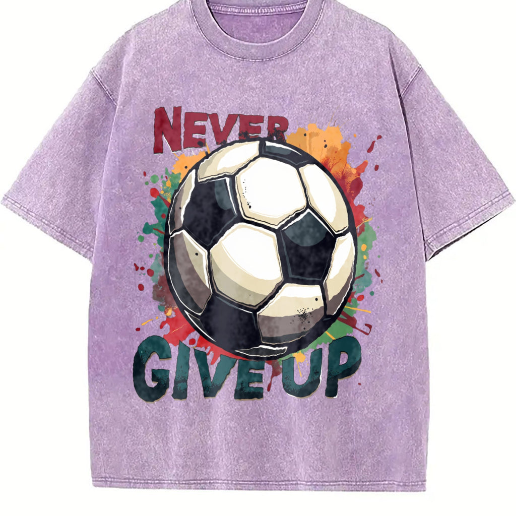 Global Soccer Fan Vintage Washed T-Shirt product image 6