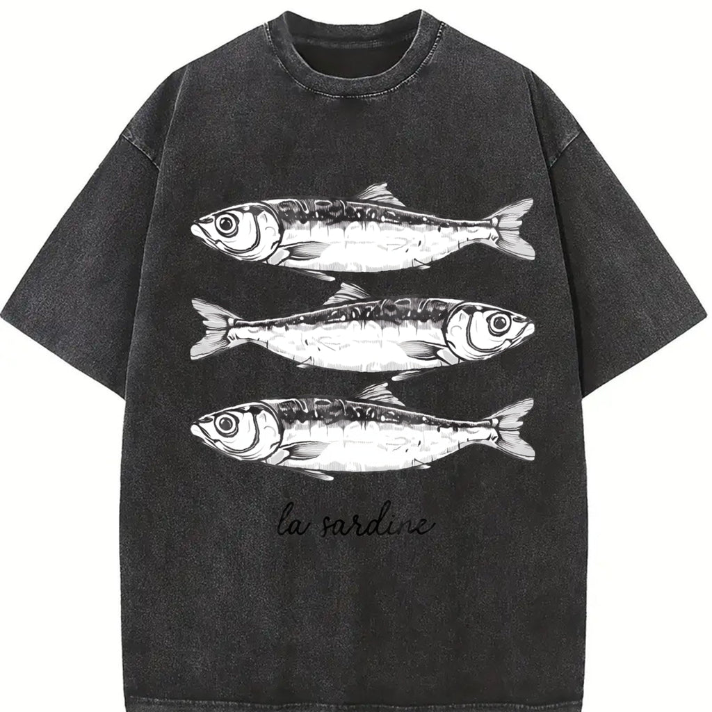 LA Sardine Vintage Washed T-Shirt product image 2