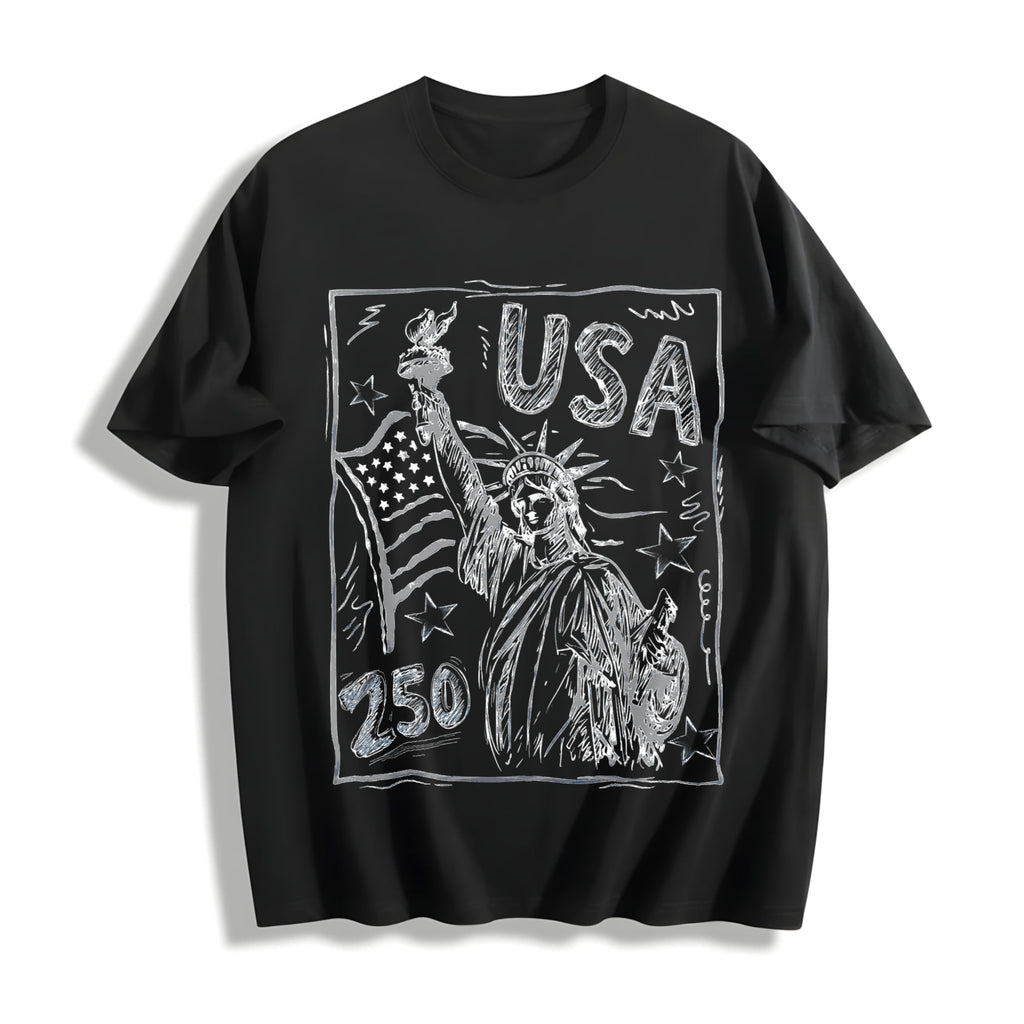 Statue Of Liberty Cotton T-Shirt product image 1