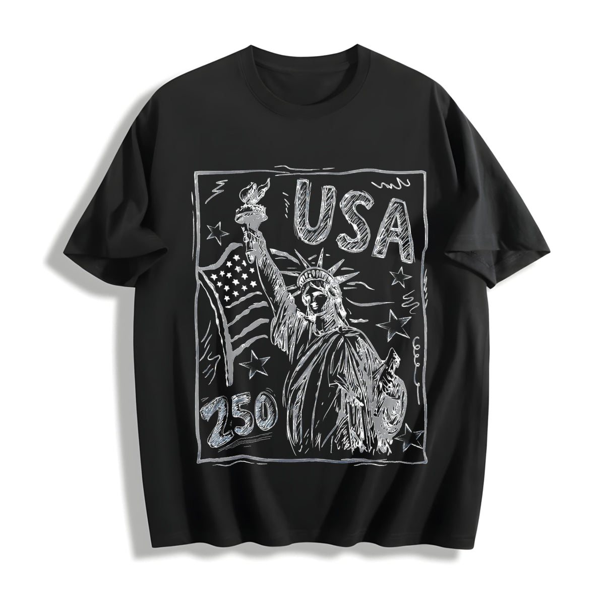 Statue Of Liberty Cotton T-Shirt product image 1