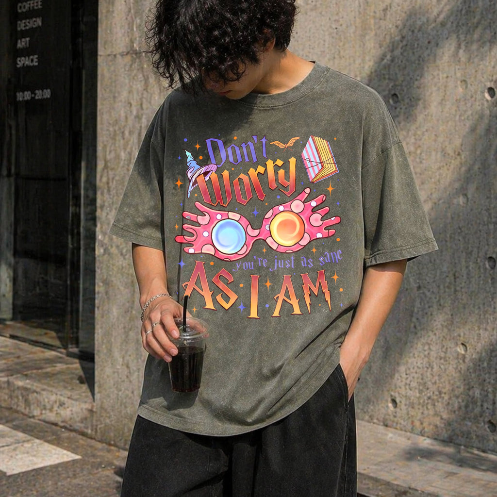 Magical Glasses Wizard Movie Vintage Washed T-Shirt product image 11