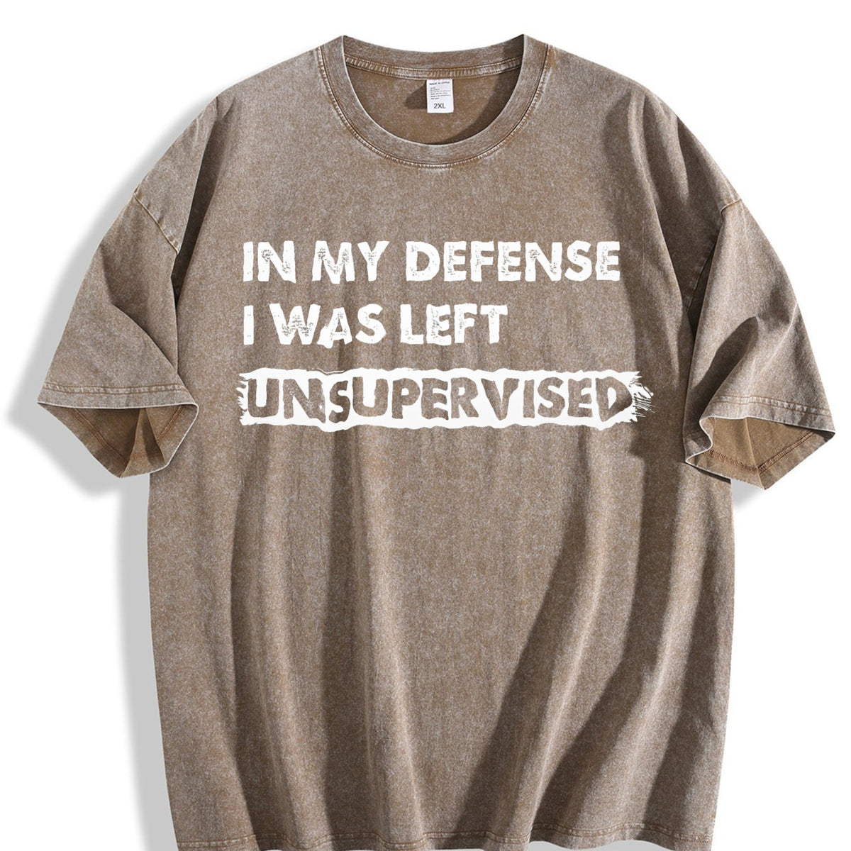 In My Defense I Was Unsupervised Funny Misbehaving Vintage product image 3