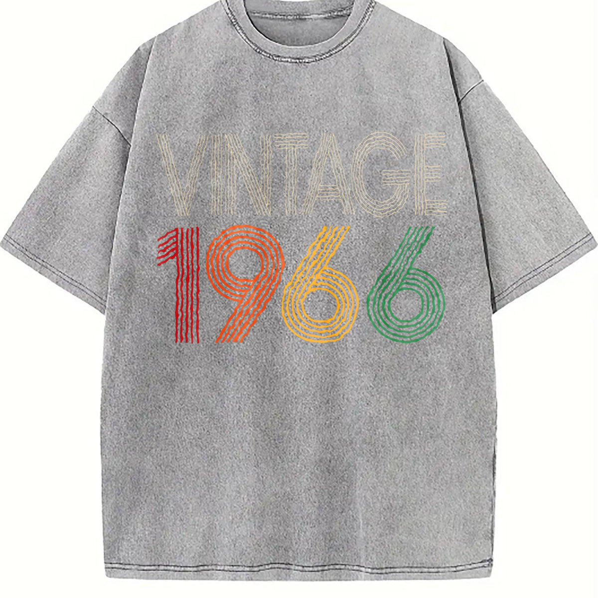 60th Birthday Vintage Washed T-Shirt product image 5