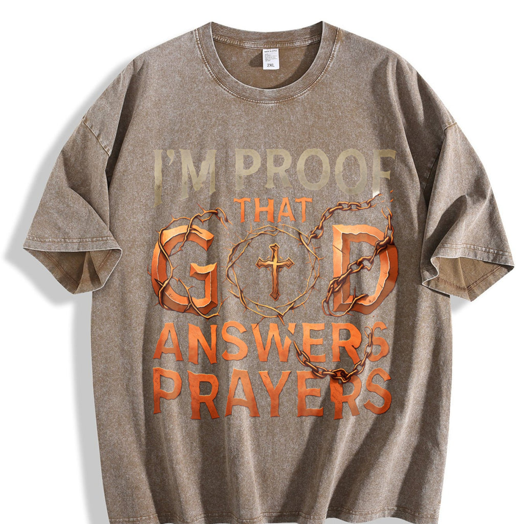 I'm Proof That God Answers Prayers 100 Y2K Boxy Vintage product image 3