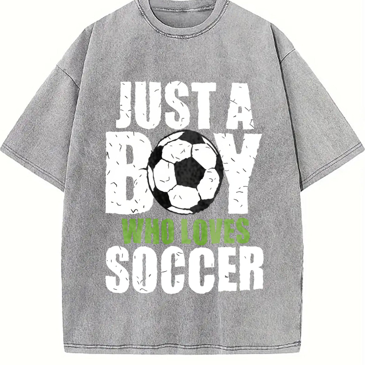 Global Soccer Fan Vintage Washed T-Shirt product image 5