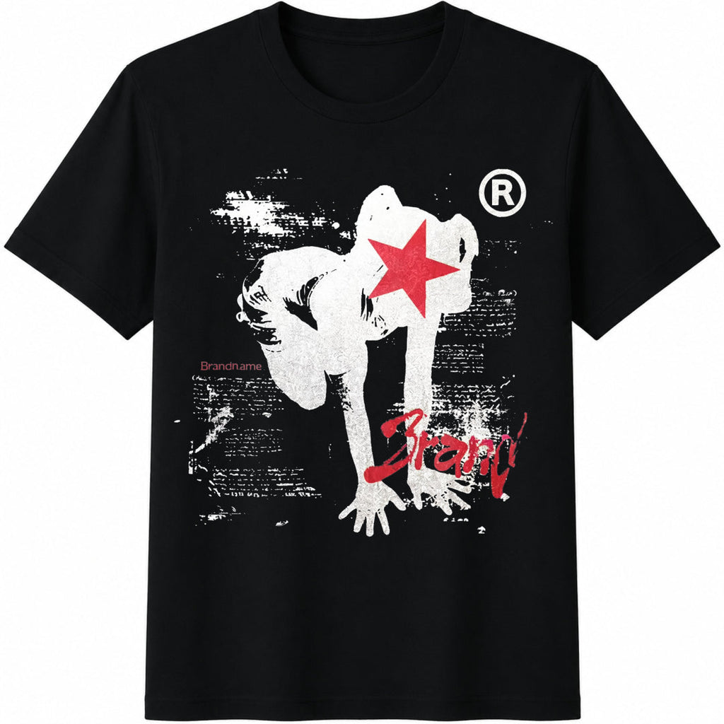 Front Features A Silver-aged Human Figure Red Star Over product image 1