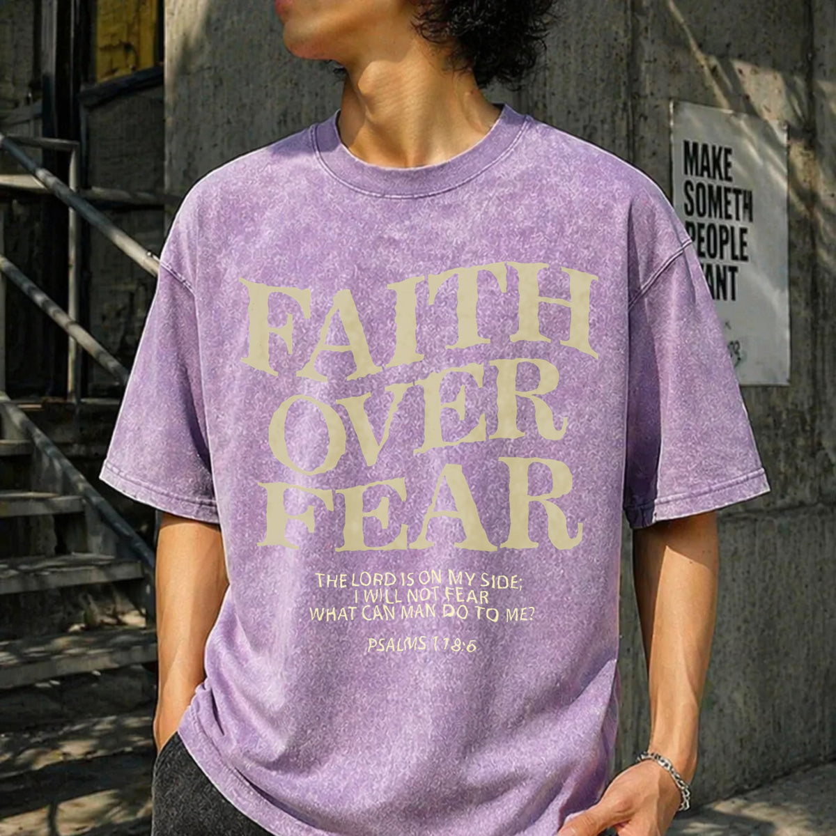 Slogan Vintage Washed T-Shirt product image 6