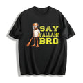 100 Funny Tung Speed Brainrot Say Wallahi Bro Meme Cotton product image 1