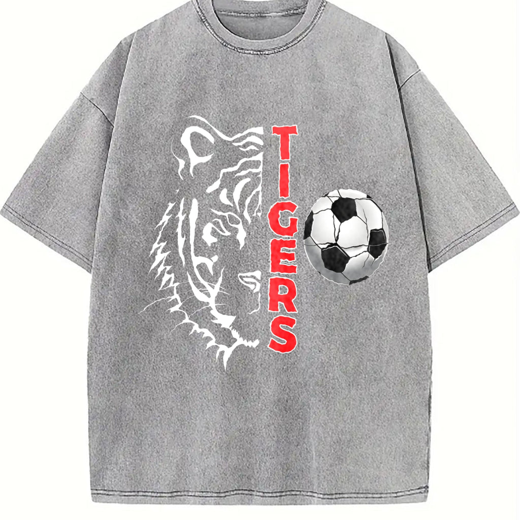 Global Soccer Fan Vintage Washed T-Shirt product image 5