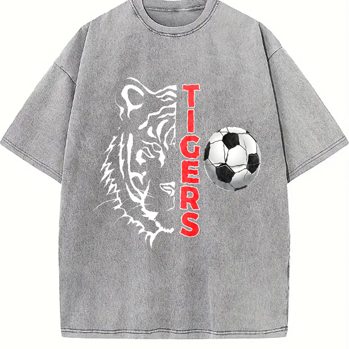 Global Soccer Fan Vintage Washed T-Shirt product image 5
