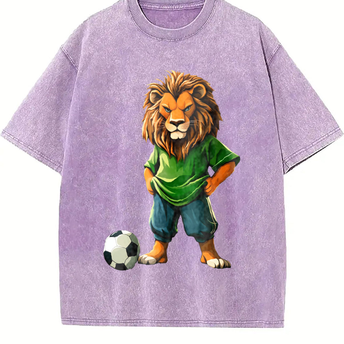 Global Soccer Fan Vintage Washed T-Shirt product image 6